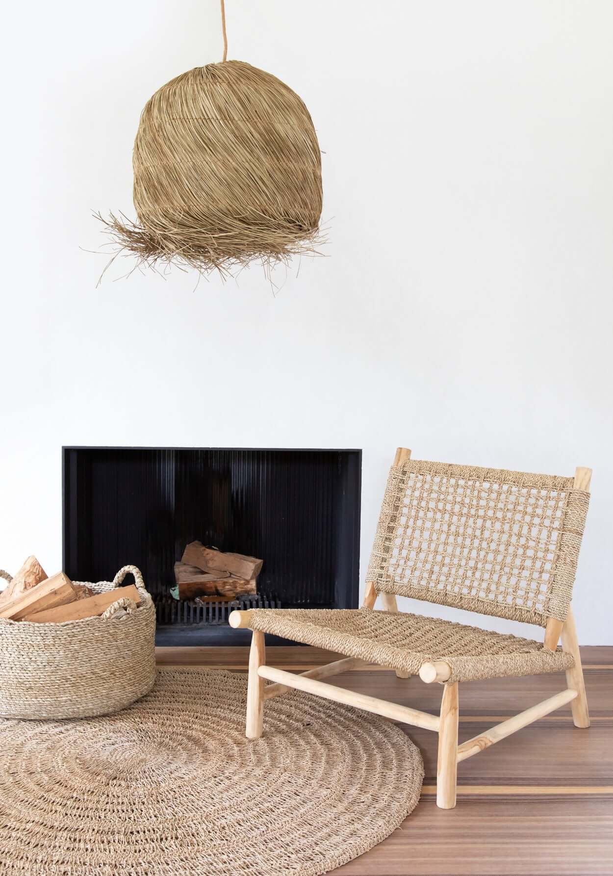 Boho stoel de Island Sisal