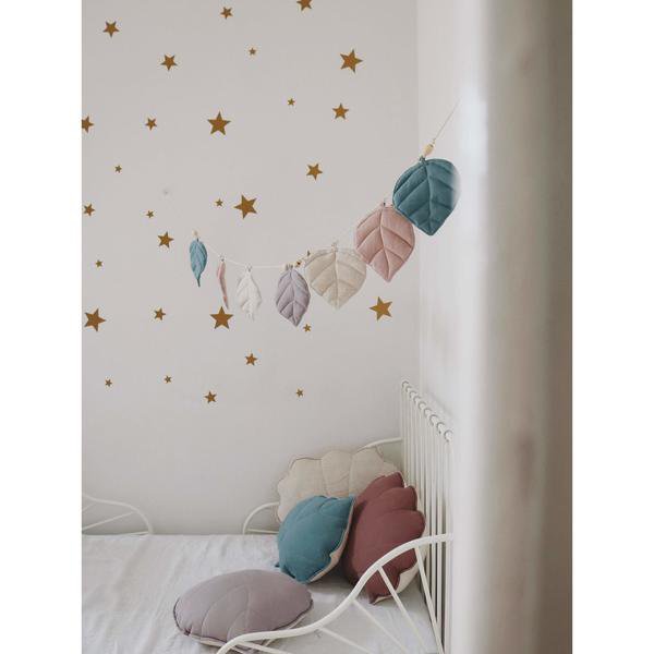 "Spring Dream" Linnen Slinger met Bladeren