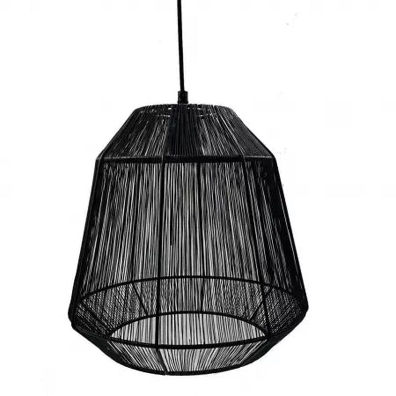 Hanglamp zwart Phoenix - Ik Hout ervan.