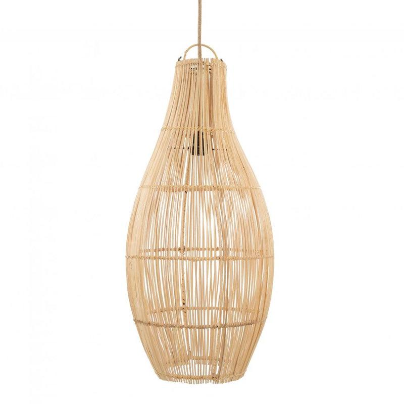 Rotan hanglamp The Flacon