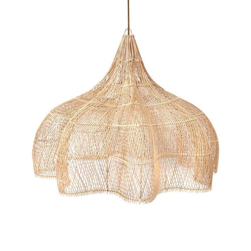 Rotan hanglamp The Whipped Hanger - Ik Hout ervan.