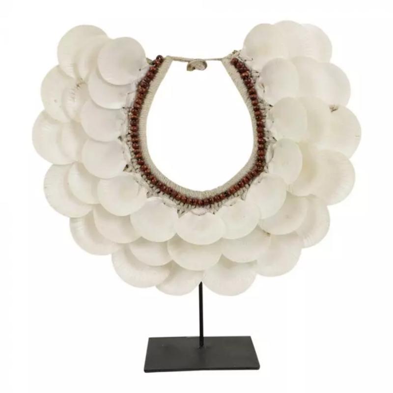 Schelpenketting op standaard White Paradise