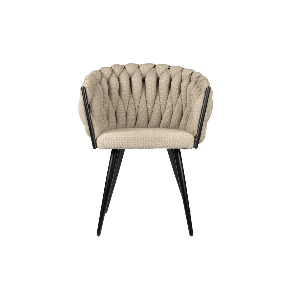 The Wave Chair beige (Set van 2)-stoelen-Pole To Pole-Ik Hout ervan.